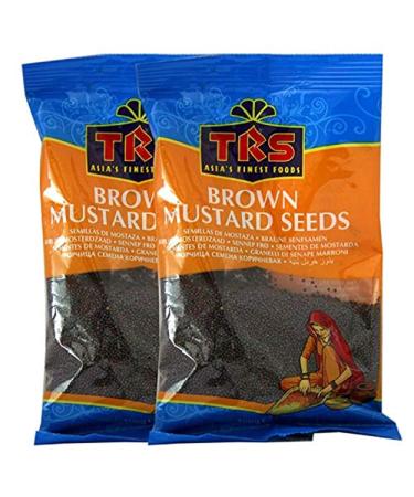 2 x 100 g TRS brown mustard seeds