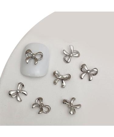 3D Metal Nail Nail Embellishments 20pcs Bowknot Nail Decorations For Individual Styles Nail Embellishments 07gold - Buy Online on GoSupps.com