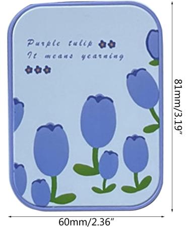 AWYDKY Portable Contact Lens Trip Kit | Cute Purple Storage Set with Tweezers & Solution for Travel - Buy Online on GoSupps.com