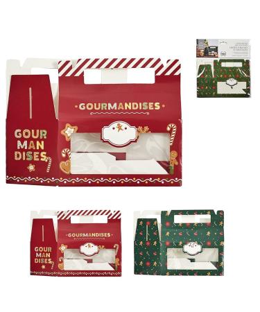 3 BOXES OF COOKIES CHOCOLATES GOURMET CARTON