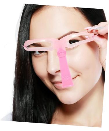 POPETPOP 9 Sets Eyebrow Aid Specialty Tools Handheld Eyebrow Stencil Plastic Eyebrow Tool Four Generations 1 count (Pack of 1) Pinkx3pcs - Buy Online on GoSupps.com
