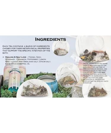 Healing & Self-Love Spiritual Tea Bath | Soothing Spa Experience for Mind & Body - Buy Online on GoSupps.com