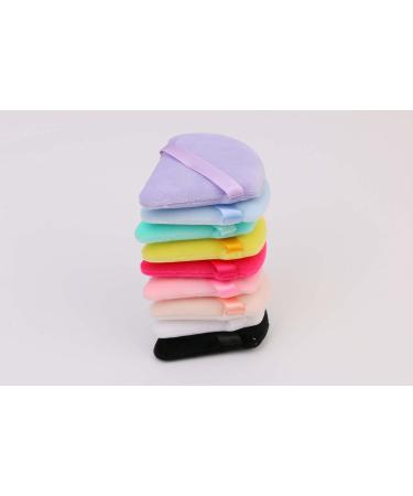 9 PCS Triangle Powder Puff Set - Multi-Color Makeup Puffs for Flawless Application | Portable Under Eye & Triangular Powder Puff | Achieve a Perfect Look with 1 Count (Pack of 9 - Buy Online on GoSupps.com