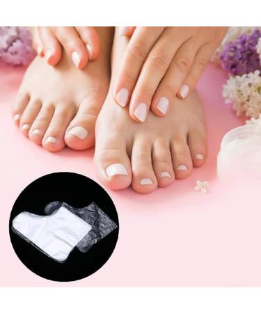 200PC Foot Mask & Foot Foil Set | Disposable Plastic Socks & Gloves for Moisturizing Foot Care Pedicure & Hot Spa Treatment - International Shipping - Buy Online on GoSupps.com