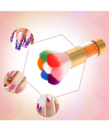 Staubinsel Yellow Gel Nail Art Dust Remover Brush - Cleaner for Nail Art & UV Legs - Buy Online on GoSupps.com