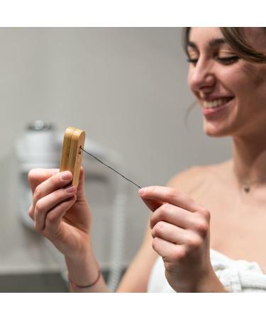 Eco-Friendly Habitat Nest: Bamboo Carbon Fiber Candle Wax 30m Mint Flavor Biodegradable Plastic-Free - Buy Online on GoSupps.com