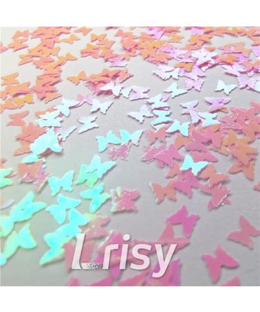 Buy Lrisy 3mm Rose Pink Butterfly Glitter for Festival Makeup & Crafts - 10g | International Shipping - Buy Online on GoSupps.com