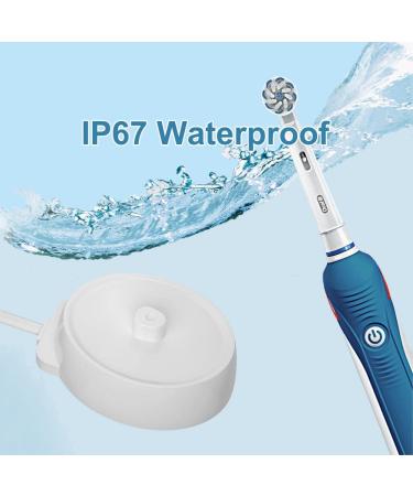 220V Toothbrush Charger Base for Braun Oral B | Portable Inductive Model 3757 Replacement | 240V European Travel Charger - White EU Plug - Buy Online on GoSupps.com