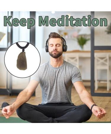 Buy JEVLUH Real Australian Cintamani Meteorite Pendant | Raw Tektite Halenkette | Unique Irregular Meteorite Necklace - International Shipping - Buy Online on GoSupps.com