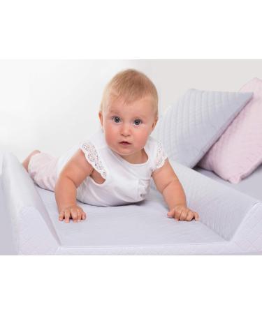 Ceba Baby Diaper Support Pad - Washable Wedge 70x50 cm for Girls - Gray Zebra - 1 Pack - Buy Online on GoSupps.com