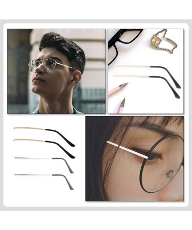 Iplusmile Glasses Legs Replacement - 2 Pairs Brille Temple for Optimal Fit & Comfort | International Shipping Available - Buy Online on GoSupps.com