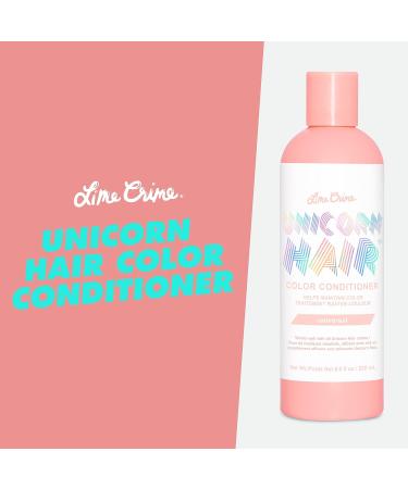 Lime Crime Unicorn Hair Color Conditioner - Color-Depositing & Revitalizing Shampoo for All Hair Types - Protects & Boosts Shine - Buy Online on GoSupps.com