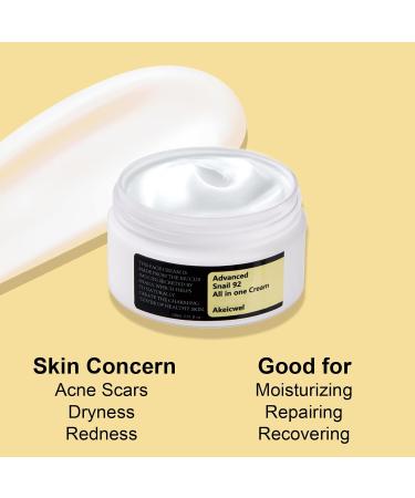 Snail Essence Duo - 96% Snail Mucin Serum & 92% Snail Mucin Cream for Glowing Skin - International Shipping - Buy Online on GoSupps.com