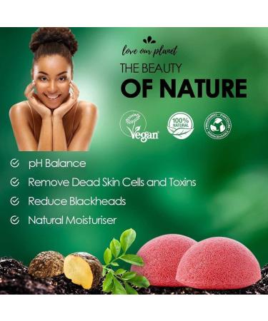 Reusable Makeup Remover Pads Set - Eco-Friendly Bamboo Cotton I 18 Washable Face & Eye Pads I Includes Natural Konjac Sponge & Holder Box I Sustainable Beauty Products - Buy Online on GoSupps.com