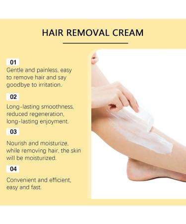 Hair Removal Cream for Women Bleaching Cream 100 g Moisturizing Without Irritation Fast Hair Removal Beauty Care for Women and Men - Buy Online on GoSupps.com