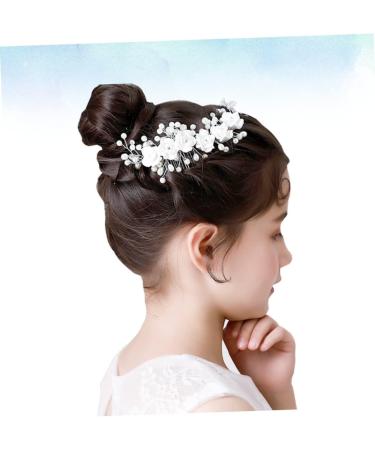 FRCOLOR Pearl Hair Accessories Wedding Barrette Wedding Rhinestone pearl hair clips Rhinestone Bridal pearl hair for women hair combs for women Small and fresh Miss Women Hair Accessories - Buy Online on GoSupps.com