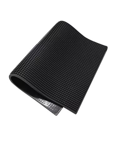 Ipetboom 1pc Non-Slip Hair Cutting Tool Barber Station Mat Silicone Mat for Hair Tools Portable Hair Straightener Hot Styling Tools Mat Hair Tools Mat Anti-Skid Pad PVC Thicken Coaster