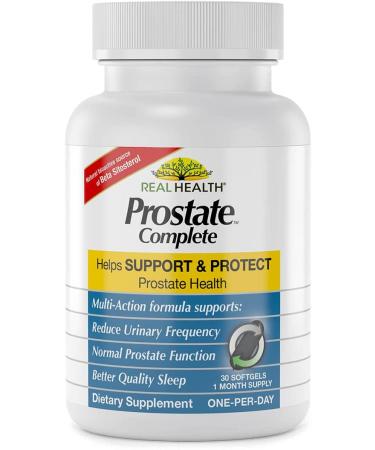 Real Health Prostate Complete - 30 Softgels | Support Prostate Health - Buy Online on GoSupps.com