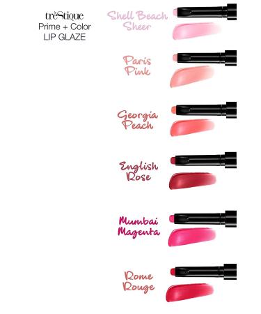 treStiQue Lip Glaze Crayon with Built-in Lip Primer - Shell Beach Sheer - Buy Online on GoSupps.com