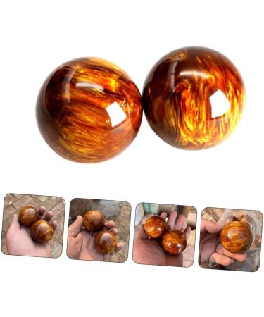 Frcolor 2pc Health Balls - Acupuncture Massage Training & Finger Exercise Tools for Fitness & Wellness - Buy Online on GoSupps.com