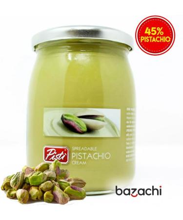 Pisti Sicilian Pistachio Cream Spread - 600g (pack of 2 2 count) pack of 2 2 - Buy Online on GoSupps.com