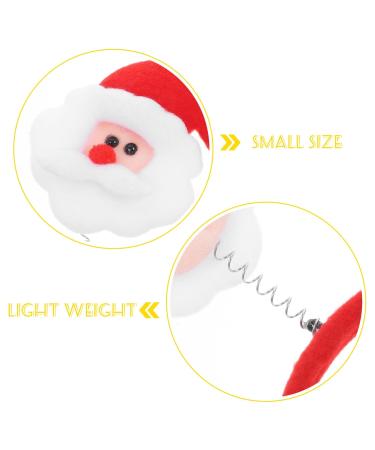 Shop Colorful Christmas Headbands - Santa Tree Antlers & Bear Gloves Set of 9 for Festive Cheer! - Buy Online on GoSupps.com