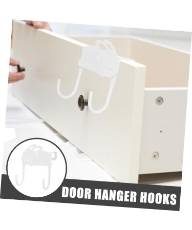 DOITOOL 2pcs Cute Rabbit Hook Coat Rack Clothes Hangers Hooks Spray Paint Door Hanger Hook Bags Door Hook - Buy Online on GoSupps.com
