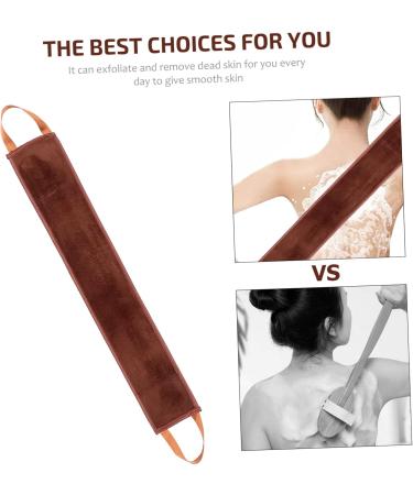 Angoily 1pc Back Applicator Face Tools Bath Gloves Tape Back Stretching Belt Shower Applicator Face Tan Mitt Self Tanning Mitt Applicator Oil Belt Take a Bath Flocking Sunscreen Lotion - Buy Online on GoSupps.com