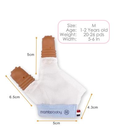 Elfzone Thumb Sucking Stop for Kids 1-2 Years Old Silicone Finger Guard - Small - Buy Online on GoSupps.com