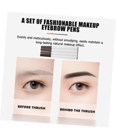 FOMIYES 4pcs Tool Beauty for Waterproof Makeup Up Supplies Drawing Make Four-head Pens Women Eyebrow Woman - Buy Online on GoSupps.com