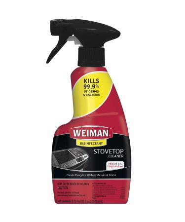 Weiman Glass Cooktop Cleaner - 12 Ounce 12 Fl Oz (Pack of 1)