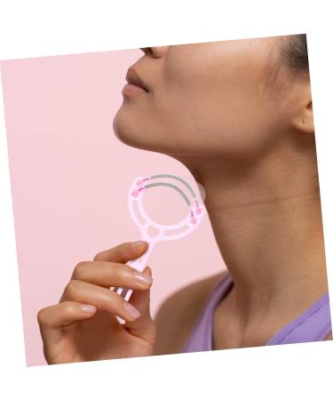 3 Pi ces pilateur Visage Acier Inoxydable Portable Dispositif de Retrait des Poils Visage avec Double Ressort Outil Beaut pour Front Joues et Menton Couleur - Buy Online on GoSupps.com