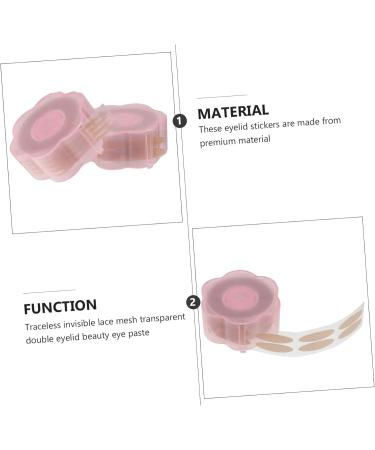 Beavorty Double Eyelid Sticker Double Sided Eyelid Tape Transparent Tape Women Eyelid Tape Double Eyelid Tape Lace Eye Lift Strip Invisible Eye Stickers Female Eyelid Tapes 1 Set - Buy Online on GoSupps.com