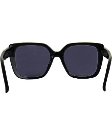 Stylish Retro Mini Glasses - Prescription Butterfly Sunglasses for Women | Thick Plastic Frame & Free Case | 2.5 Dioptria Reading Sun Glasses - Buy Online on GoSupps.com