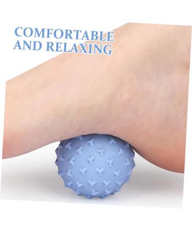 Beavorty Triangular Nail Fascia Massage Balls - 4 Pack Deep Tissue Roller for Foot & Body - TPE Lacrosse Balls for Plantar & Fitness - Buy Online on GoSupps.com