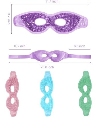 WinCal Cooling Eye Mask - Gel Eye Therapy for Swollen Eyes & Dark Circles - Hot/Cold Compress (Green) - Buy Online on GoSupps.com