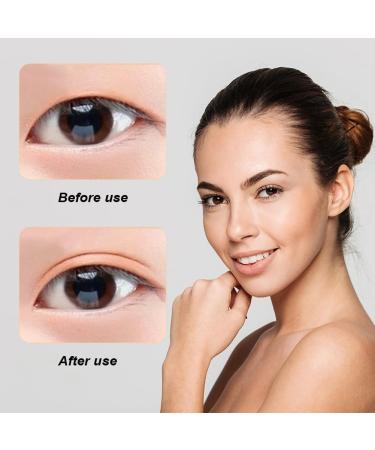 Slip-on eyelid stripes eyelid strips slip-on eyelid tape 480 pieces eyelid tape invisible instant lifting of the eyelid for single eyelid (with tweezers fork rod) Beige-480 Pieces - Buy Online on GoSupps.com