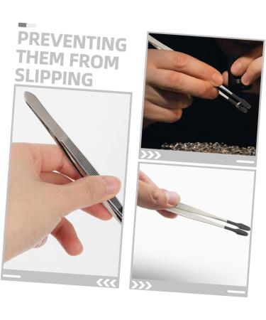 FOMIYES 10 STK Stamp Clip Brow Tool - Stainless Steel Jewelry Tongs & Tweezers for Collectors - Perfect for Jewelry Production - 5 Pieces Set - Buy Online on GoSupps.com