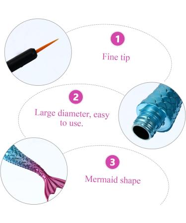 FOMIYES 2pcs Eyeliner Packaging oil Lash Mini Mascara Refillable Eyeliner Pen Eyelash Balm 1 count (Pack of 1) As Shown 1 - Buy Online on GoSupps.com