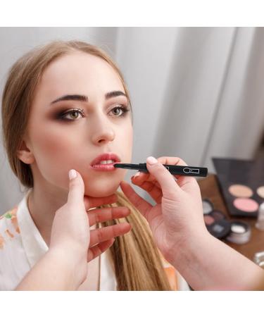 Healeved 4 1 4 in 1 Makeup Brush Makeup Lip Brush 4 in 1 Brush Cosmetic Brush Eyeshadow Brush Eyebrow Eyeliner Brush Eyeliner Eyebrow Brush Makeup Brush 16x1cm Black - Buy Online on GoSupps.com