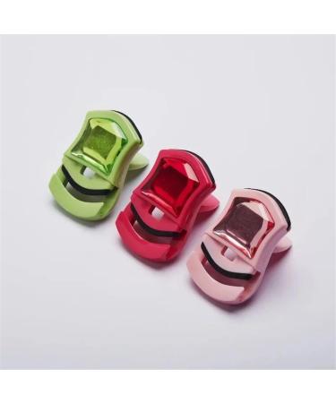 1Pc Mini Eyelash Curler Portable Plastic Eyelash Curler False Eyelashes Auxiliary Eyelash Curling Clip Beauty Makeup Tools (Color : Green) - Buy Online on GoSupps.com