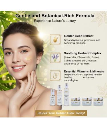 MN Mother Nature Golden 5-Piece Skincare Set Clarifying Cleanser Lavender Toner Serum Fuller's Earth Mask & Aroma Cream Botanical Extracts for Smooth and Glowing Skin Daily Hydration Routine - Buy Online on GoSupps.com