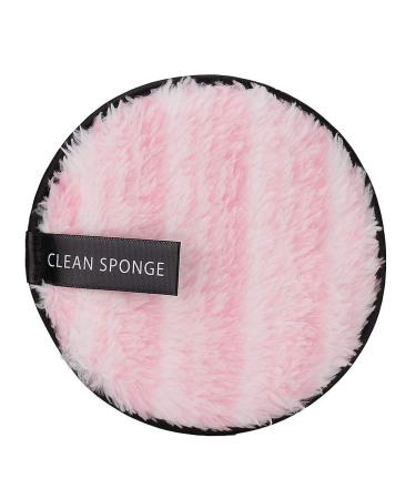 Washable Cotton Makeup Remover Pads - Reusable Cleaning Puffs for Beauty Salons & Home Use (Pink) - Buy Online on GoSupps.com