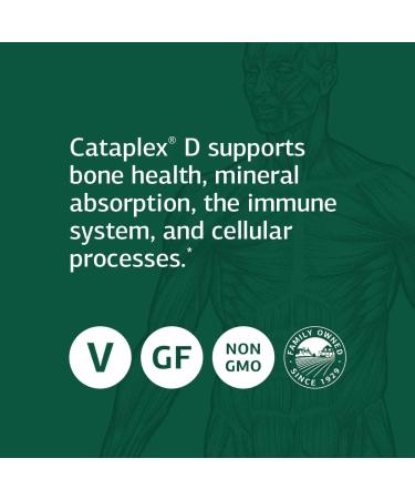 Standard Process Cataplex D - Immune Support & Bone Health - 360 Vegetarian Tablets - Buy Online on GoSupps.com