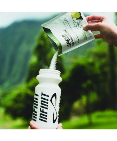 INFINIT Nutrition SPEED High-intensity Fuel All-in-one 230 Calories Per Serving Sport Hydration Drink Mix - No Gels Bars or Salt Pills Natural Carbs Electrolytes Gluten Free Vegan Lemon-Lime Flavor - Buy Online on GoSupps.com