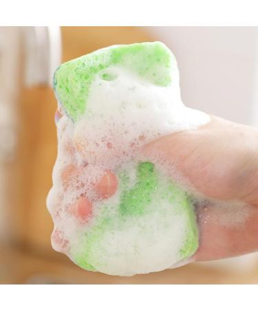 Non-Scratch Dish Sponge Dual-Sided Kitchen Sponges for Dishes Long Lasting Dishwashing Household Cleaning Sponges Home Scrub Sponge - Buy Online on GoSupps.com