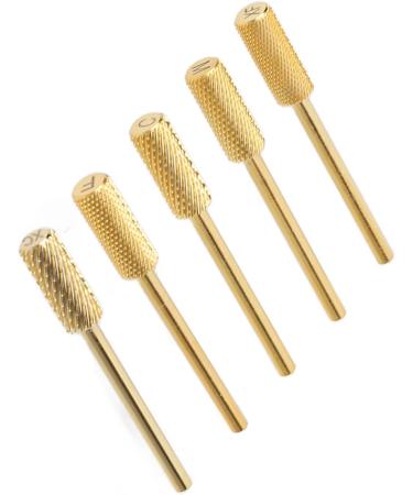 Nail Grinding Barrel Bits Durable 5 Pieces Nail Drill Barrel Bits Multifunctional Grinding Head for Nail Beginners for Home - Buy Online on GoSupps.com