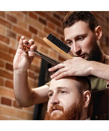 Intoximt Beard Brush for Men - Wild Boar Bristles Wooden Handle | Smooth & Promote Beard Growth | 15.5x3.5x2.8 cm - Buy Online on GoSupps.com