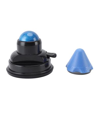 Massage ball roller 2-in-1 wall assembly muscle node relief relaxation suction-up ball massager 360 rotatable deep fabric myofascial relaxation for body neck