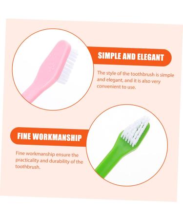 Happyyami 30 pcs Oral Portable Cat Nylon Clean Handheld for Brush Dog Cleaning Puppy Pets Small Teeth Tooth 1 count (Pack of 1) Assorted Colorx3pcs - Buy Online on GoSupps.com